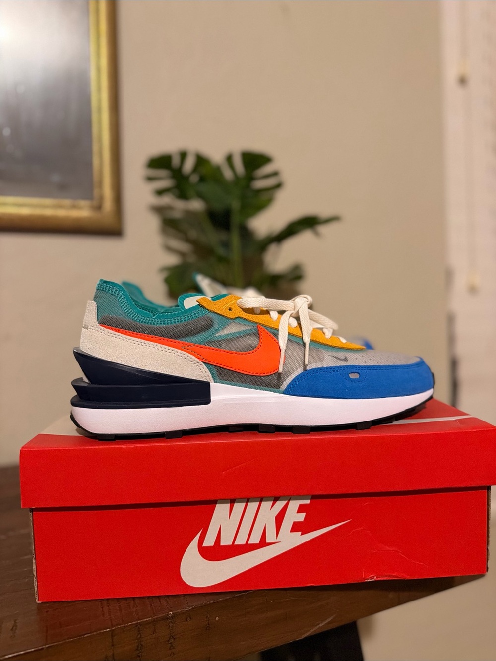 Nike Waffle One Team Orange